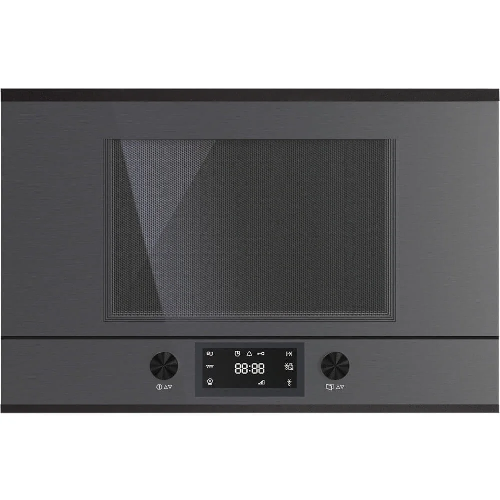 Встраиваемая микроволновая печь KUPPERSBUSCH MR 6330.0 GPH 5 BLACK VELVET