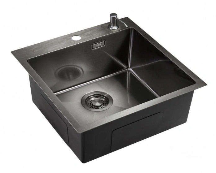 Кухонная мойка Emar EMB-117A PVD Nano Dark