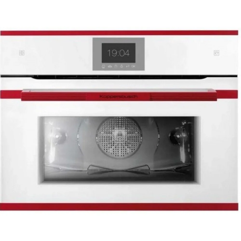 Компактный духовой шкаф с СВЧ KUPPERSBUSCH CBM 6550.0 W8 HOT CHILI
