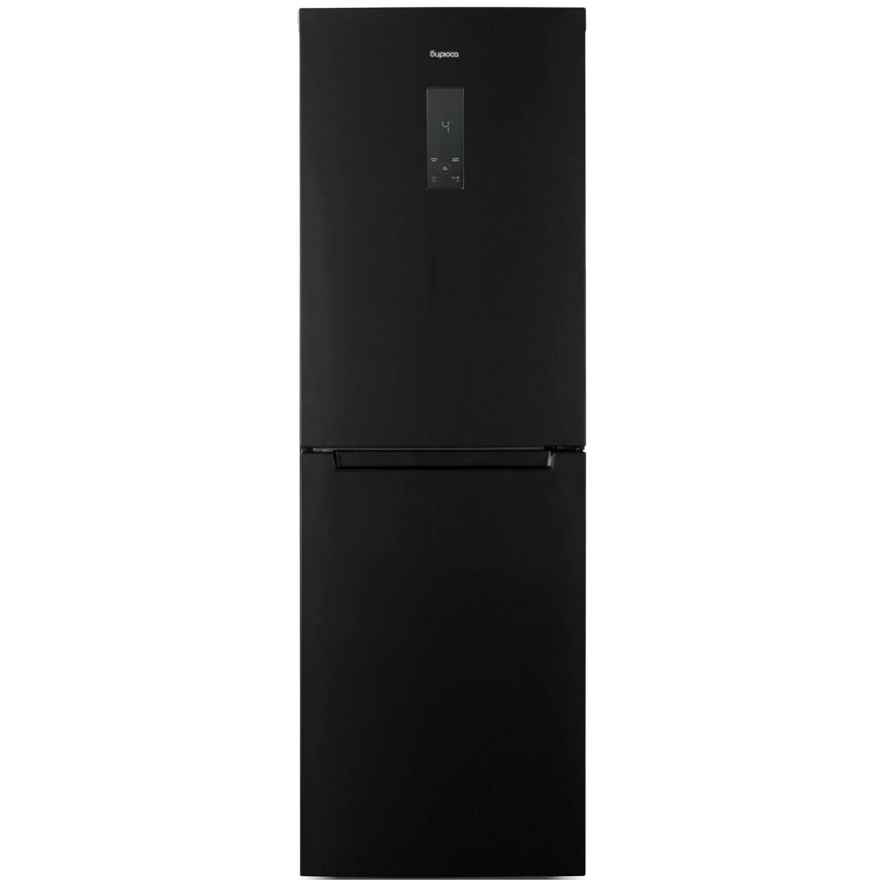 Двухкамерный холодильник Бирюса B940NF черная нержавеющая сталь