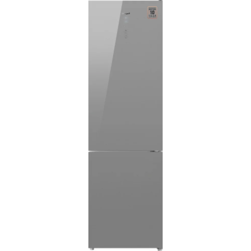 Холодильник WEISSGAUFF WRK 2000 D FULL NOFROST INVERTER GREY GLASS