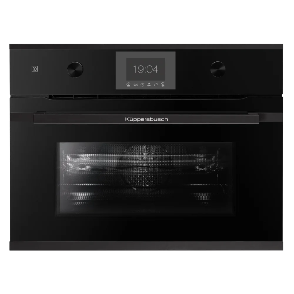 Компактный духовой шкаф с СВЧ KUPPERSBUSCH CBM 6350.0 S5 BLACK VELVET