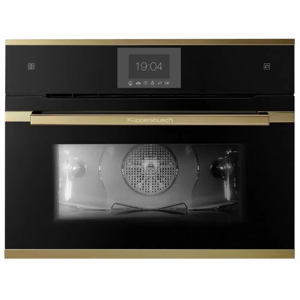 Компактный духовой шкаф с паром KUPPERSBUSCH CBD 6550.0 S4 GOLD