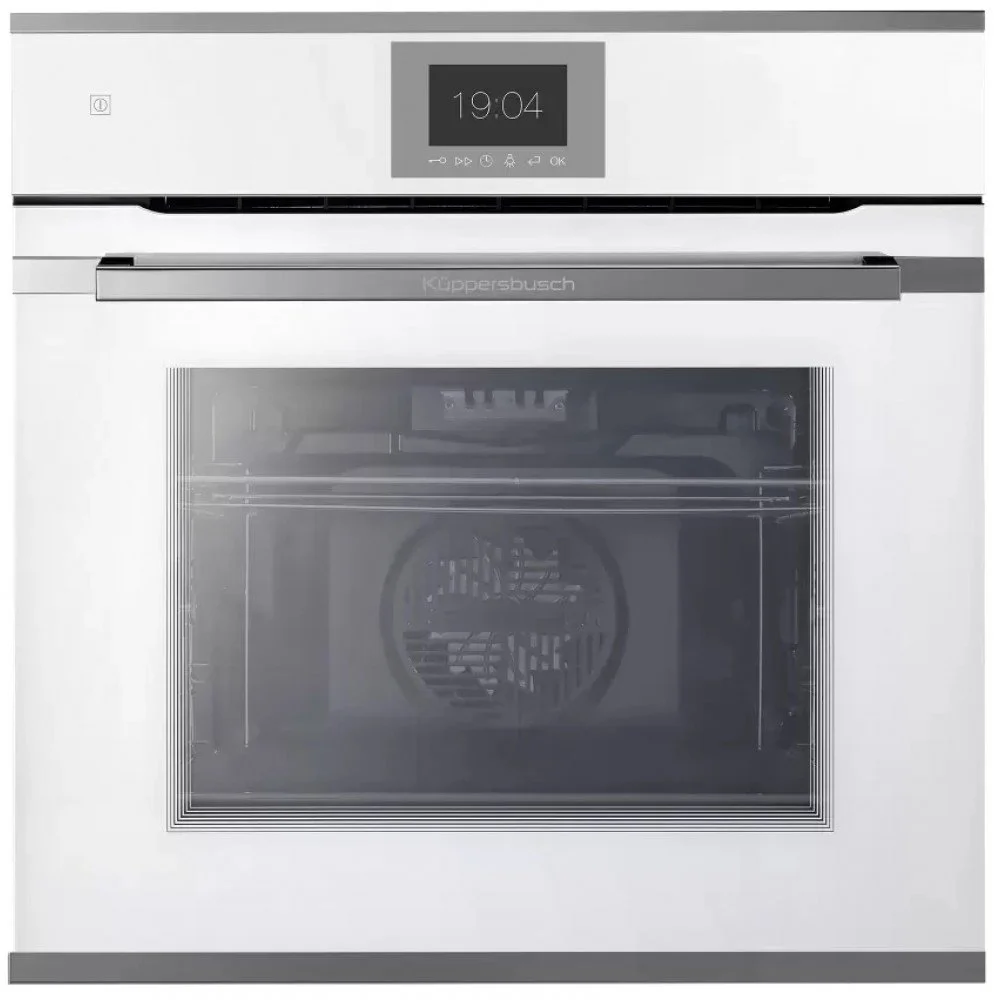 Электрический духовой шкаф KUPPERSBUSCH BP 6550.0 W3 SILVER CHROME