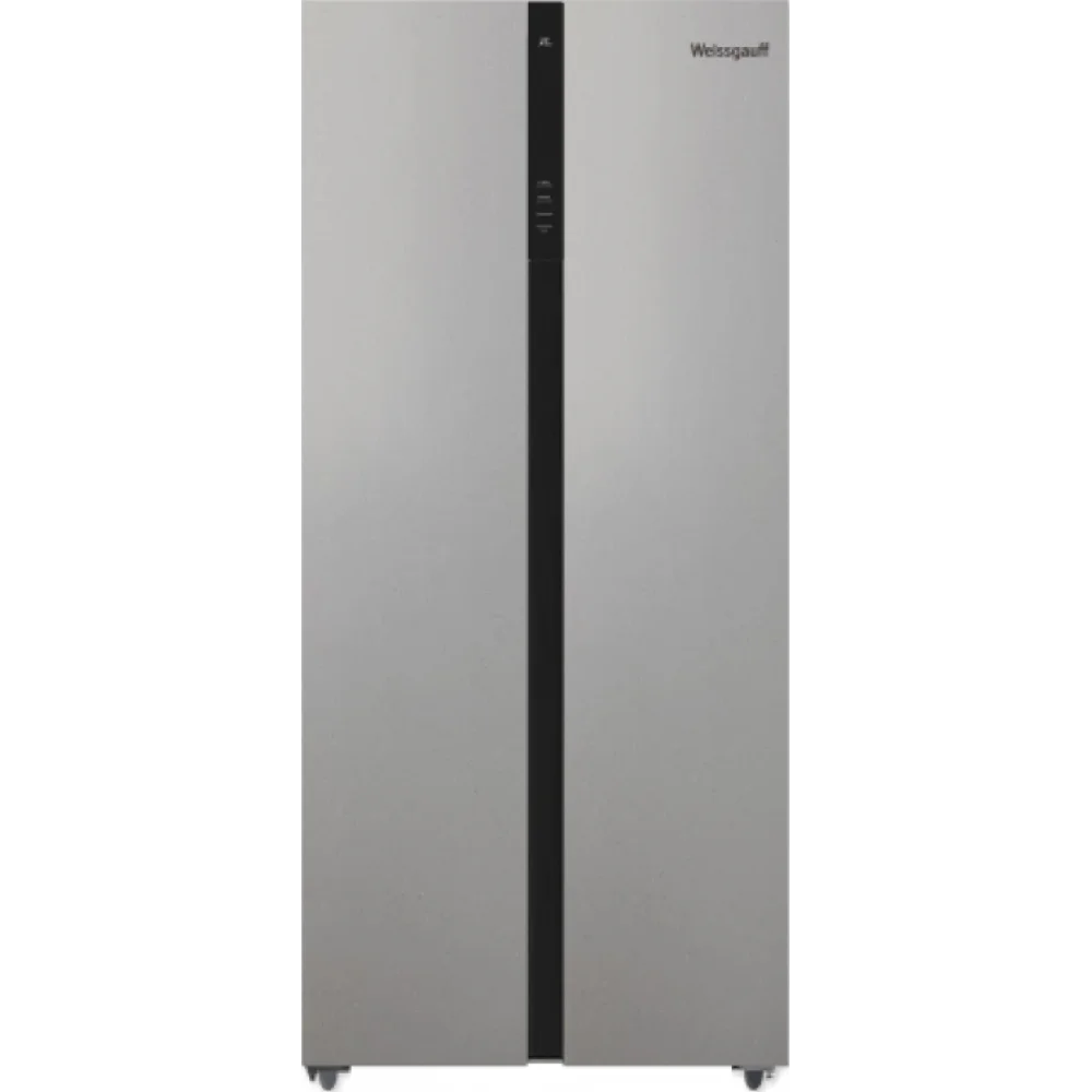 Холодильник WEISSGAUFF WSBS 500 INVERTER NOFROST BRU STEEL GLASS