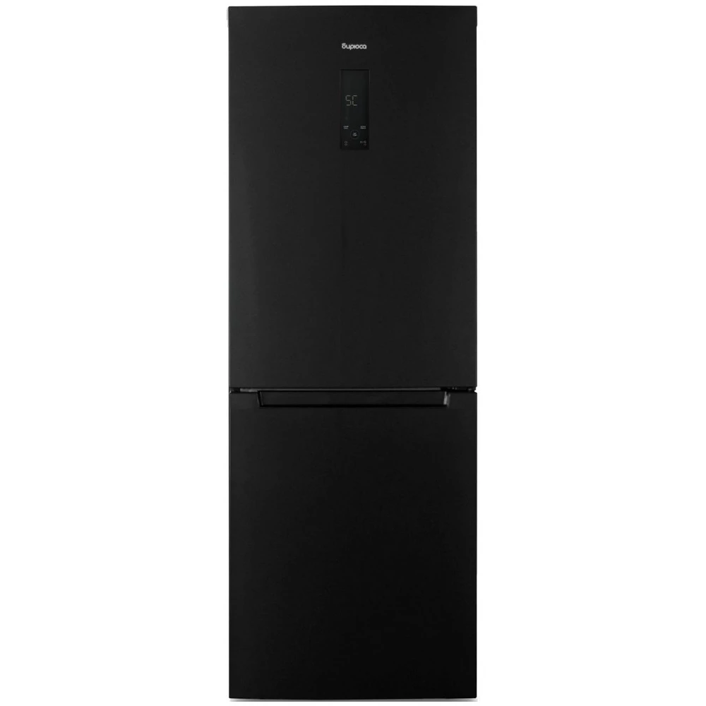 Двухкамерный холодильник Бирюса B920NF черная нержавеющая сталь