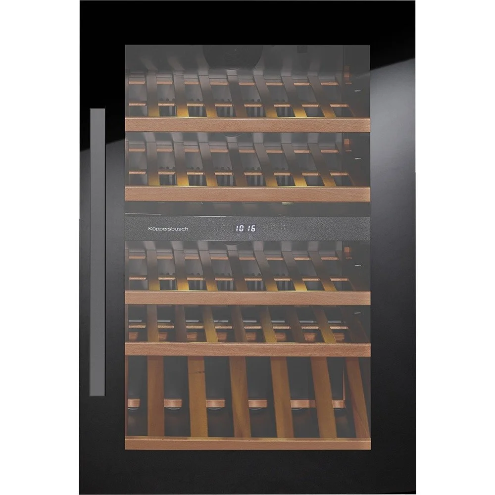 Встраиваемый винный шкаф KUPPERSBUSCH FWK 2800.0 S3 SILVER CHROME