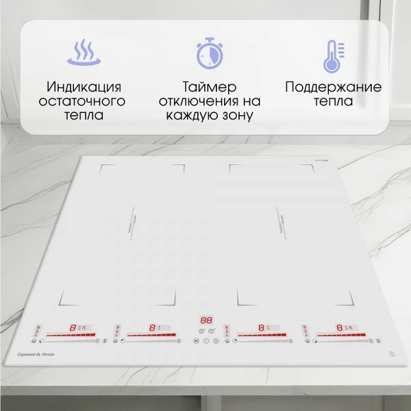 Стеклокерамическая варочная панель Zigmund & Shtain CI 29.6 W