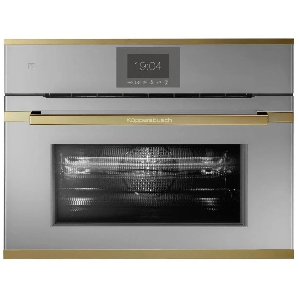 Компактный духовой шкаф с СВЧ KUPPERSBUSCH CBM 6550.0 G4 GOLD