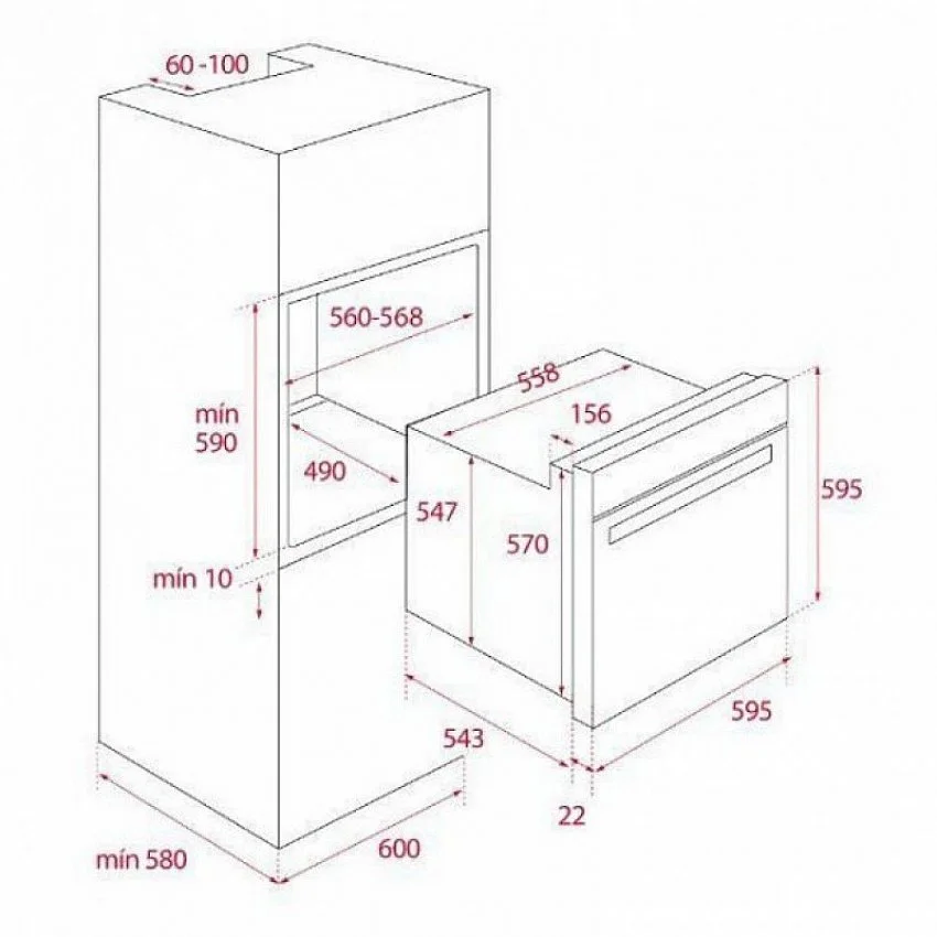 Духовой шкаф TEKA HSB 740 G SS