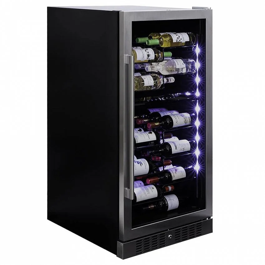 Встраиваемый винный шкаф DUNAVOX DX-58.258DSS