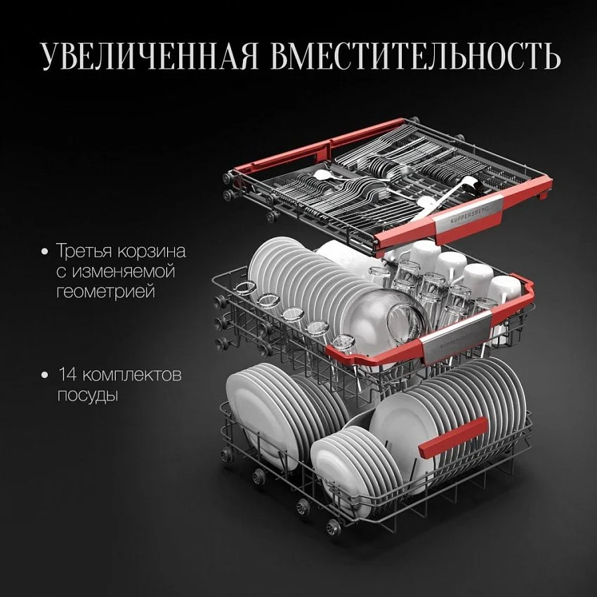 Встраиваемая посудомоечная машина KUPPERSBERG GSM 6074
