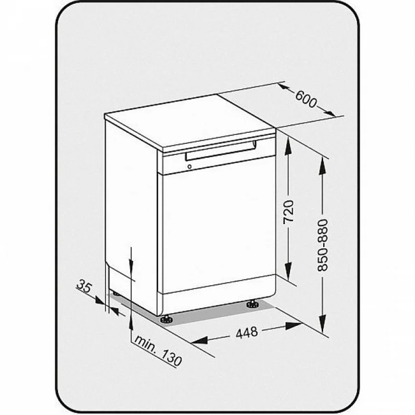 Посудомоечная машина MIELE G 4620 SC