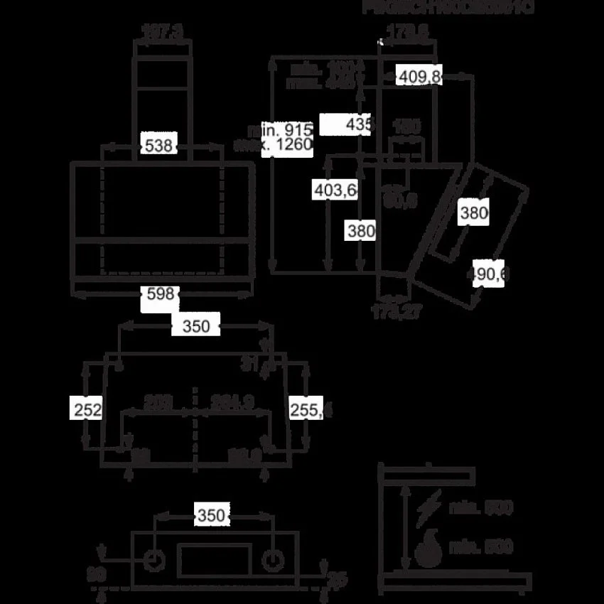 Вытяжка ELECTROLUX LFV 616 W