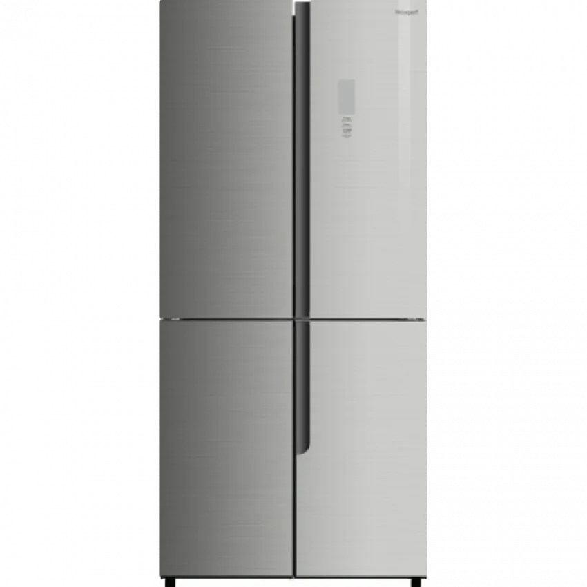 Холодильник WEISSGAUFF WCD 450 INOX GLASS NOFROST INVERTER