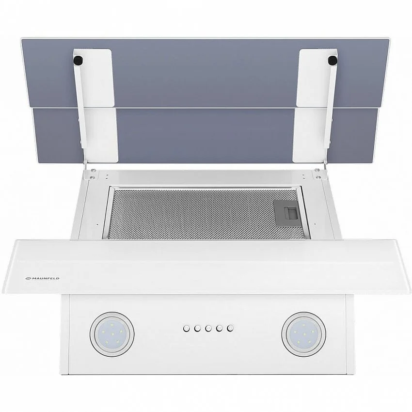 Вытяжка MAUNFELD CASCADA PUSH 60 GLASS WHITE