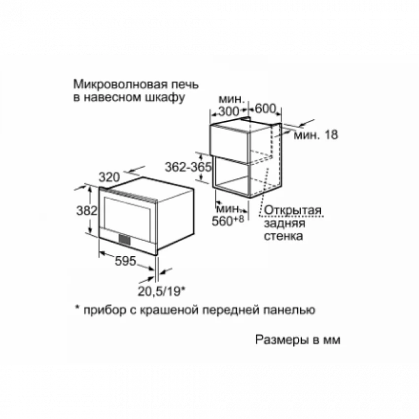 Микроволновая печь BOSCH HMT 85ML63