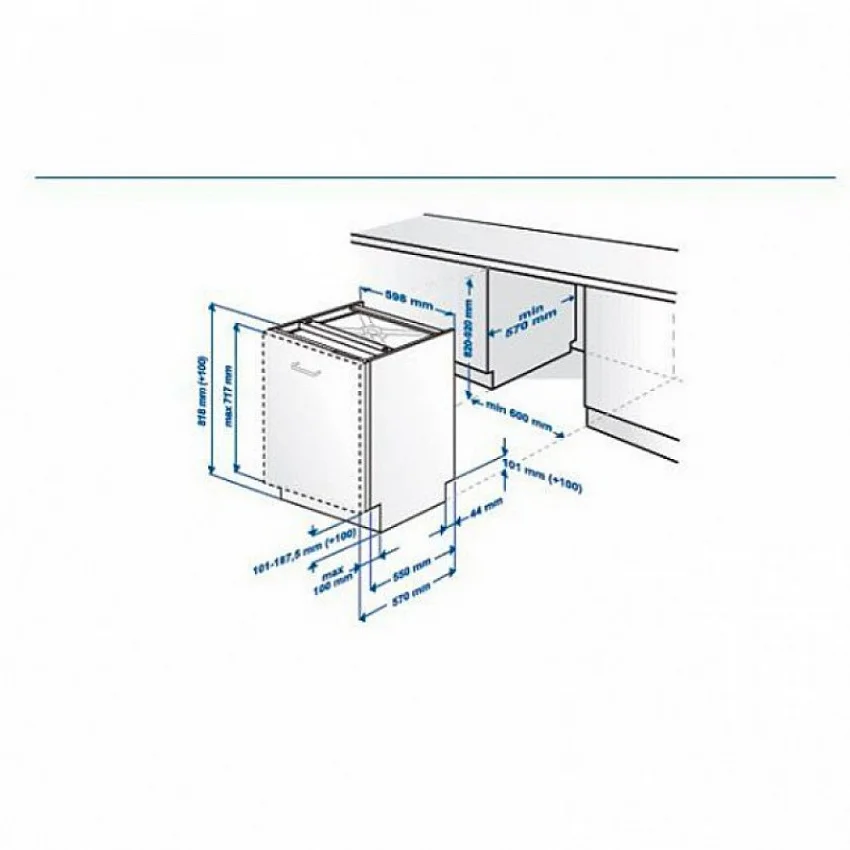 Посудомоечная машина BEKO DIN 28320