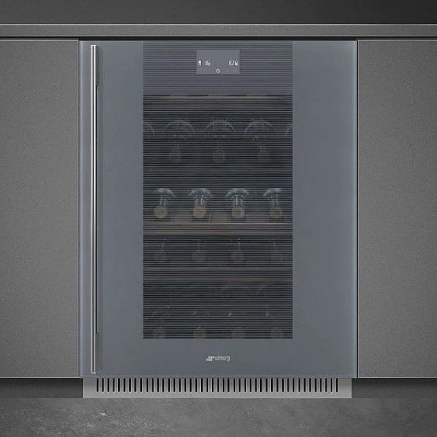 Встраиваемый винный шкаф SMEG CVI138RWS2