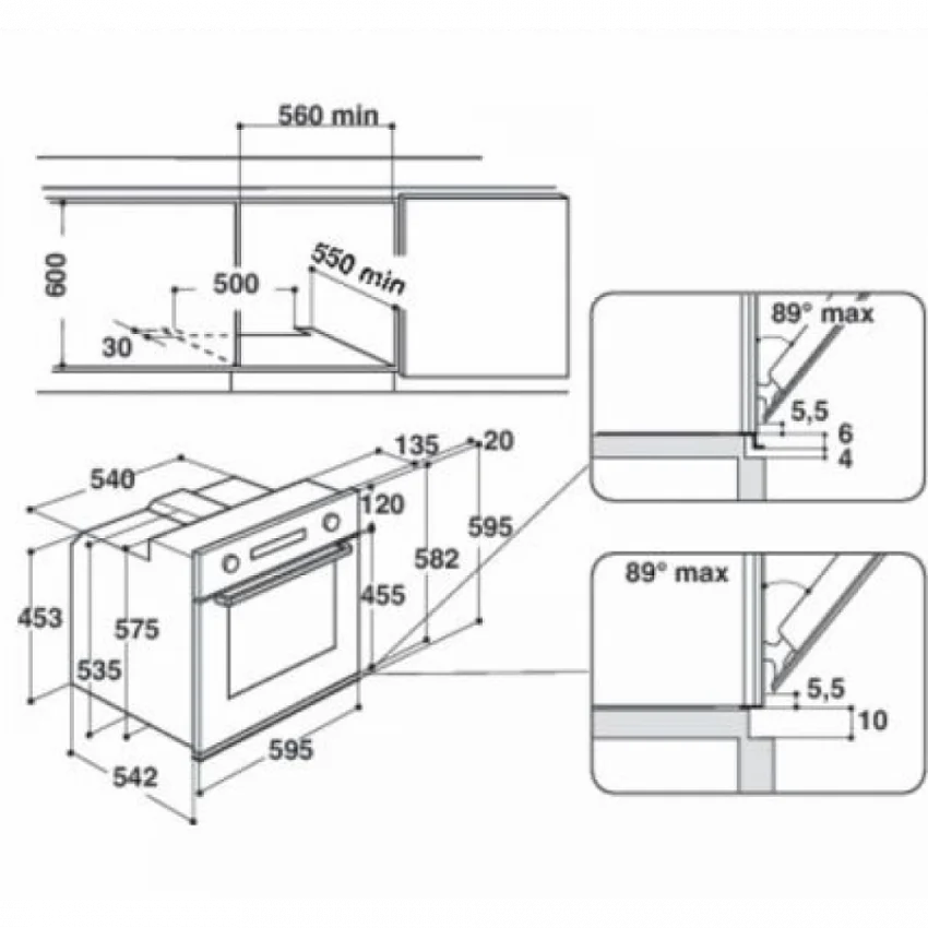 Духовой шкаф WHIRLPOOL AKP744/IX