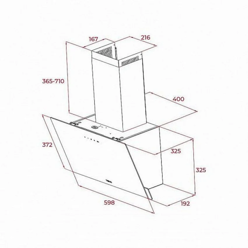 Вытяжка TEKA DVN 64030 TTC WH