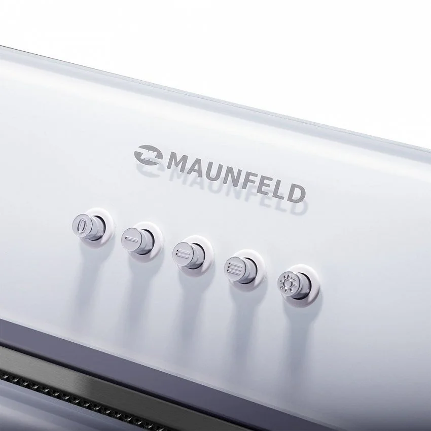 Вытяжка MAUNFELD TRAPEZE 601GG WHITE
