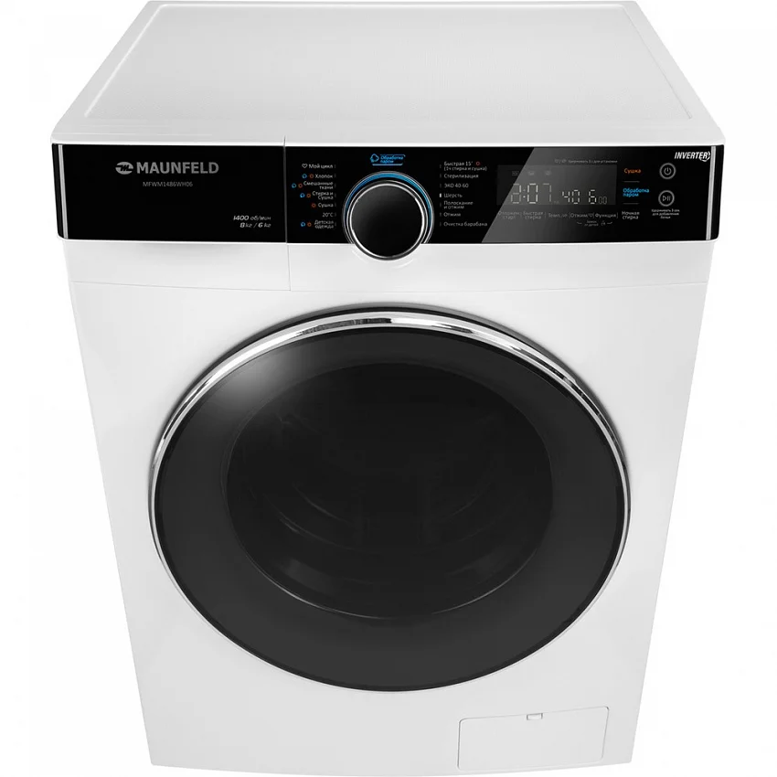 Стиральная машина с сушкой MAUNFELD MFWM1486WH06