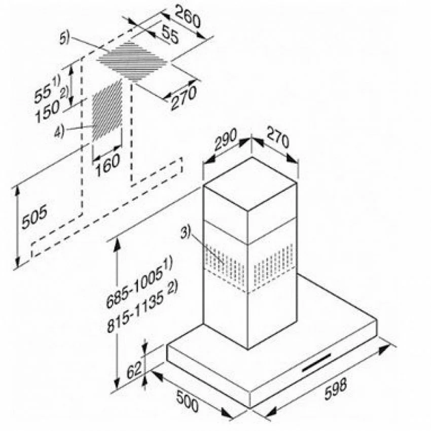 Вытяжка MIELE PUR68W EDST