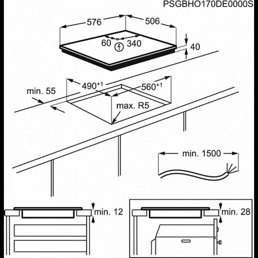 Варочная панель ZANUSSI CPZ6466KX