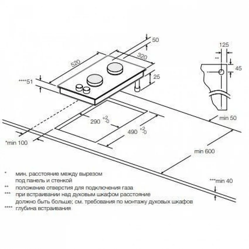 Варочная панель GRAUDE GS 30.1 W