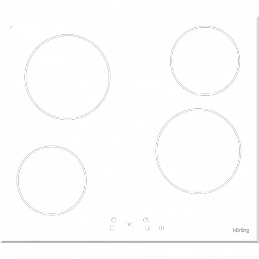 Варочная панель KORTING HK 60001 BW