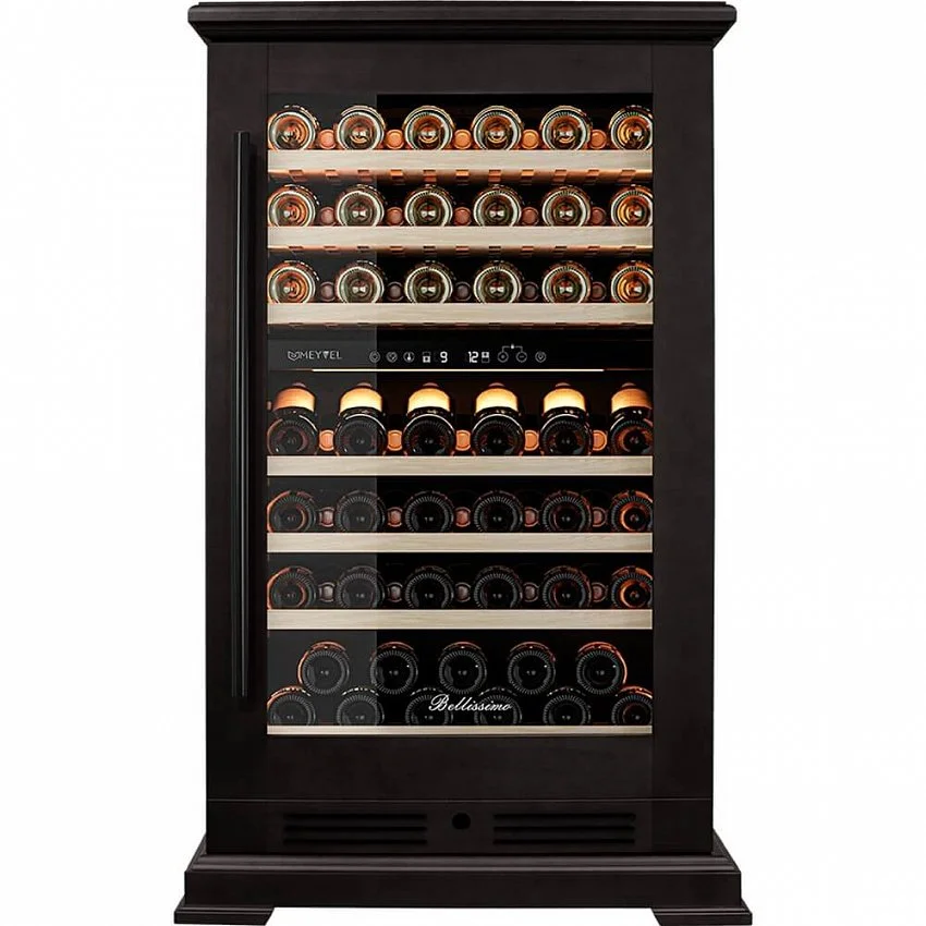 Винный шкаф MEYVEL MV77PRO-KBT2 (DARK CHOCOLATE)