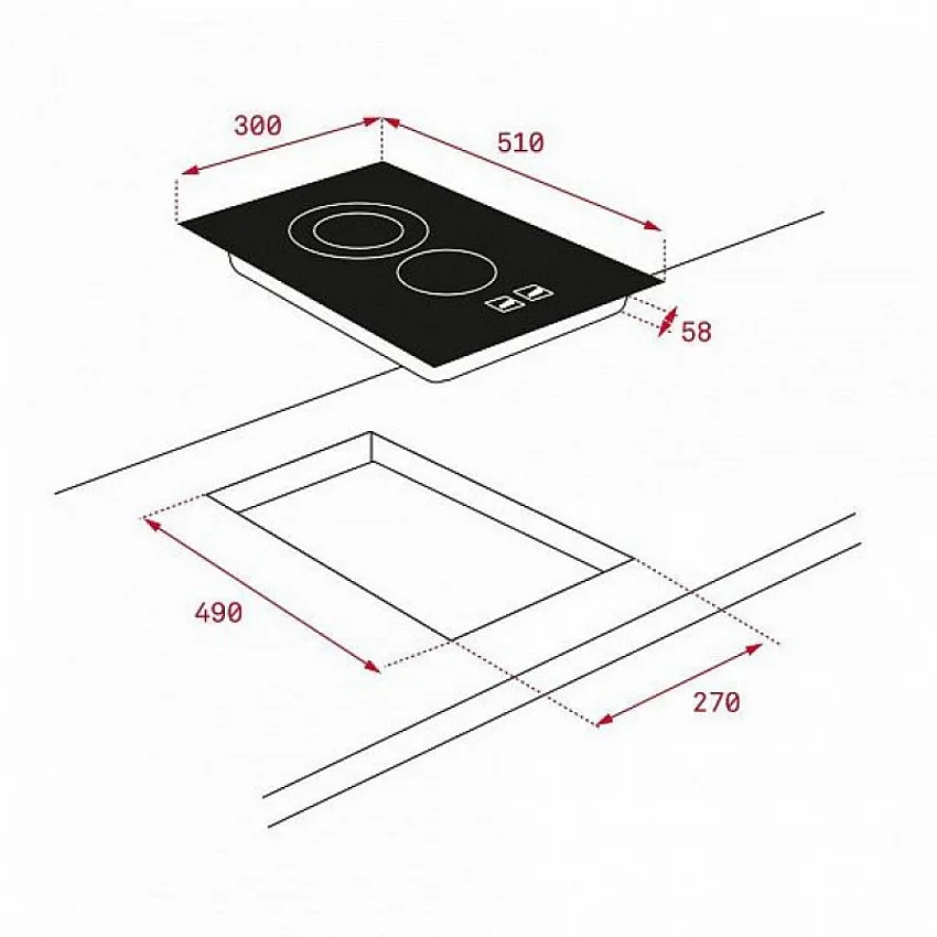Варочная панель TEKA TZ 3210