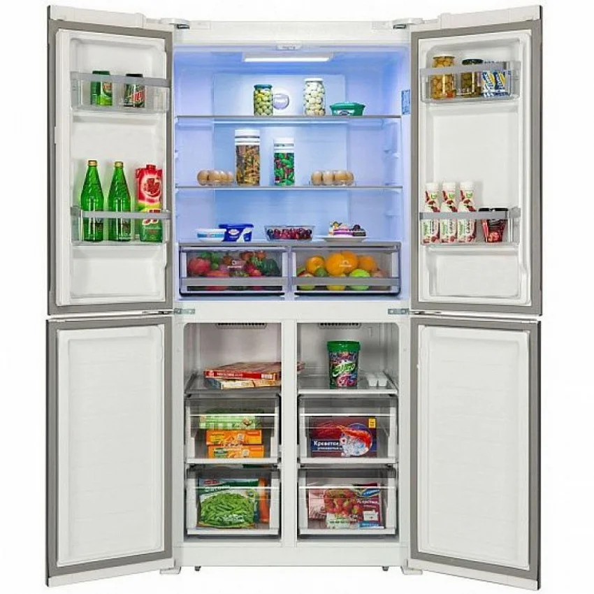 Холодильник HIBERG RFQ-490DX NFGW INVERTER