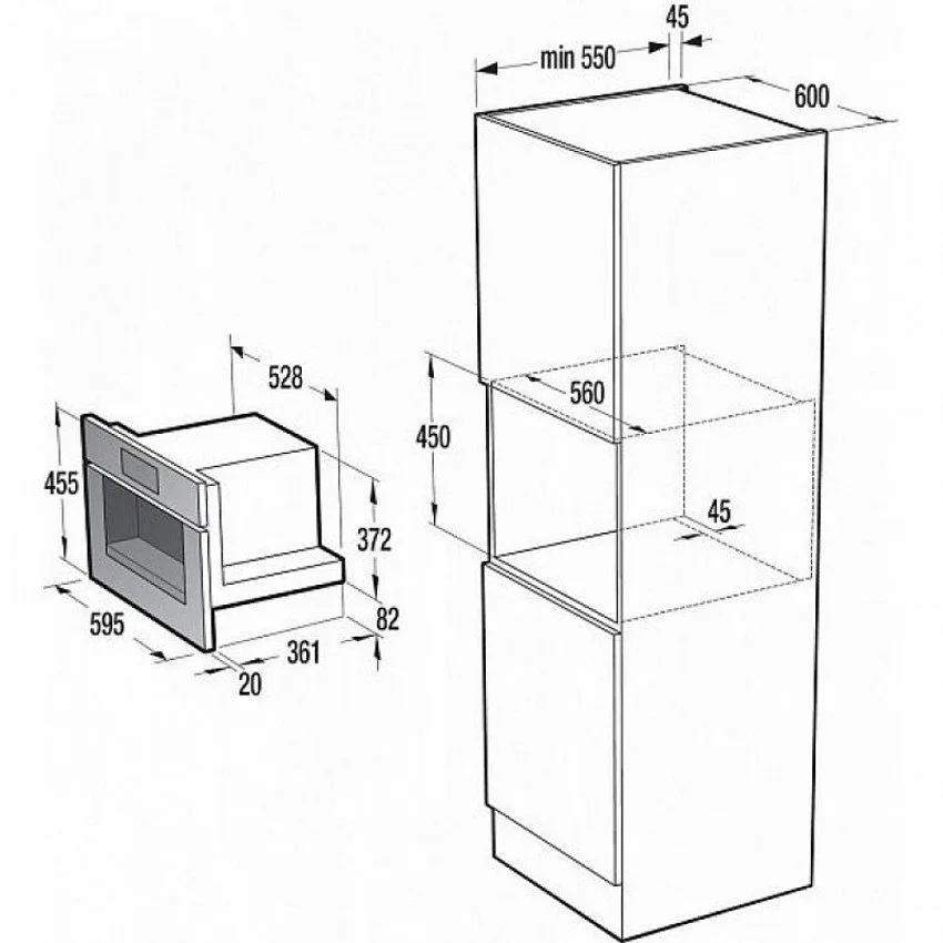 Кофемашина GORENJE GCC 800 X