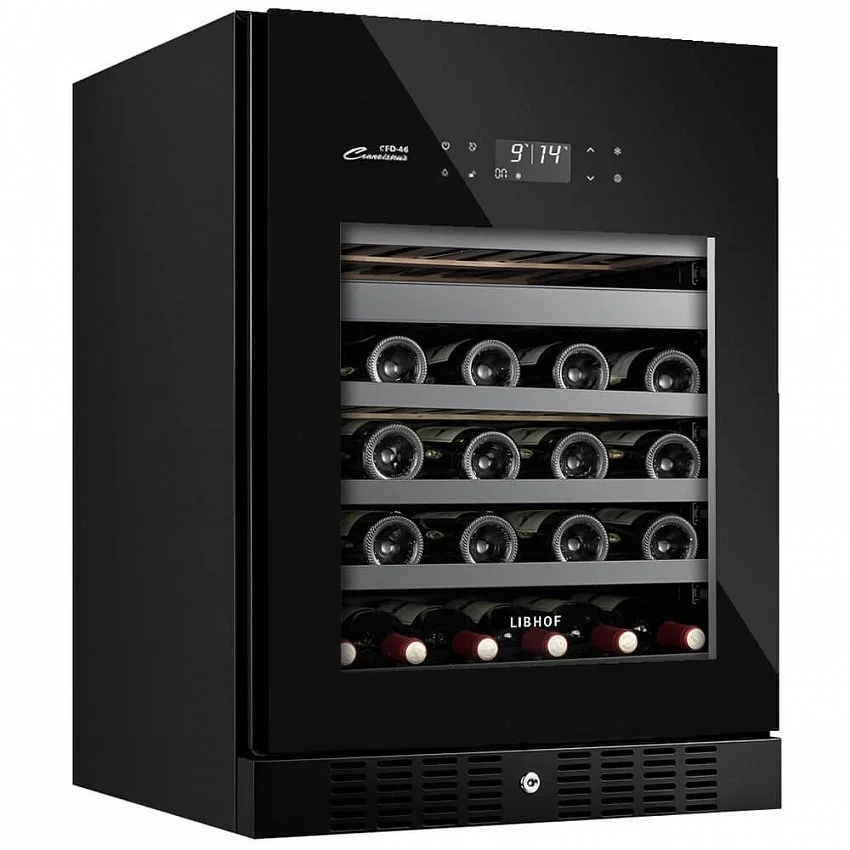 Встраиваемый винный шкаф LIBHOF CFD-46 BLACK