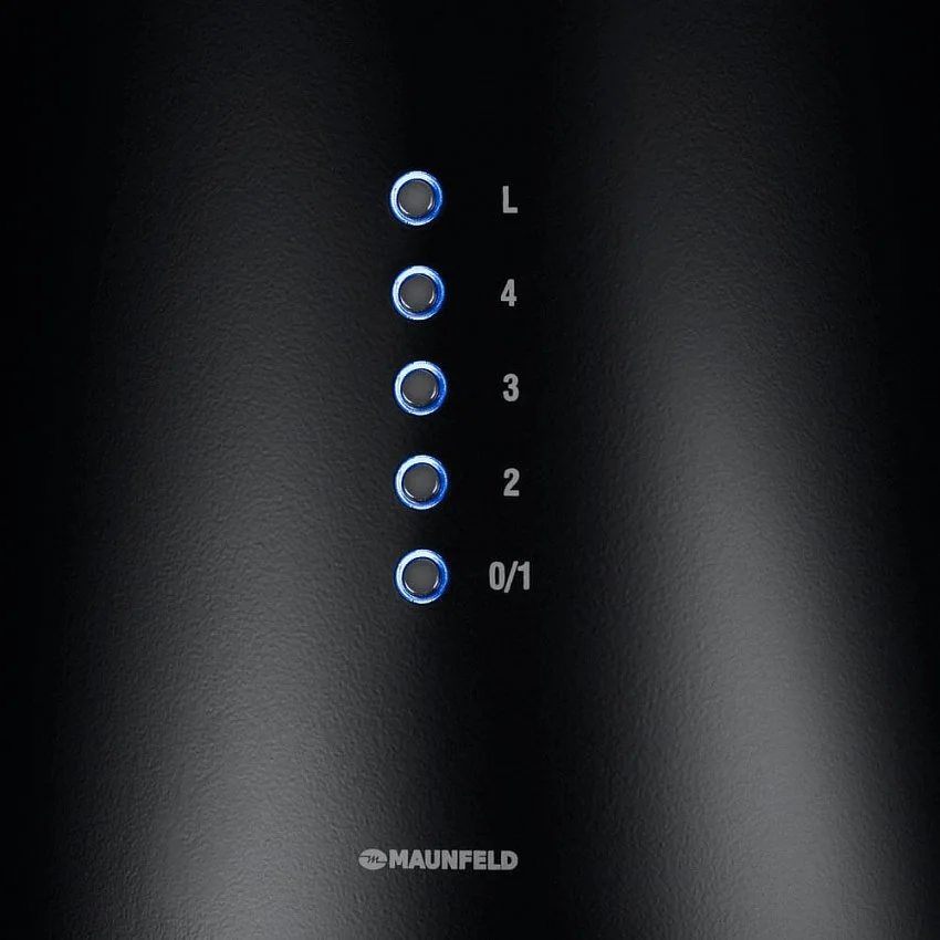 Вытяжка MAUNFELD LEE WALL 39 LONG BLACK