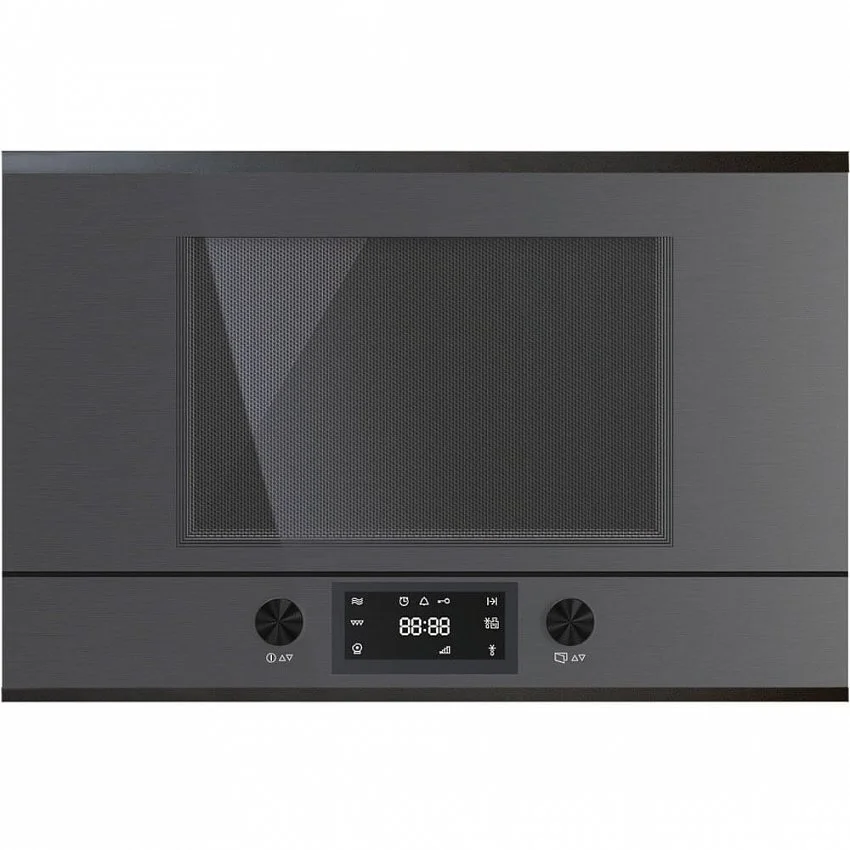 Встраиваемая микроволновая печь KUPPERSBUSCH MR 6330.0 GPH 2 BLACK CHROME