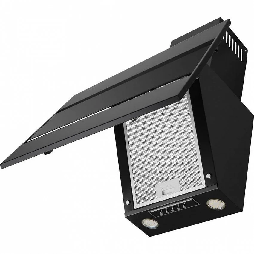 Вытяжка MAUNFELD BRIDGE 60 BLACK/GLASS BLACK