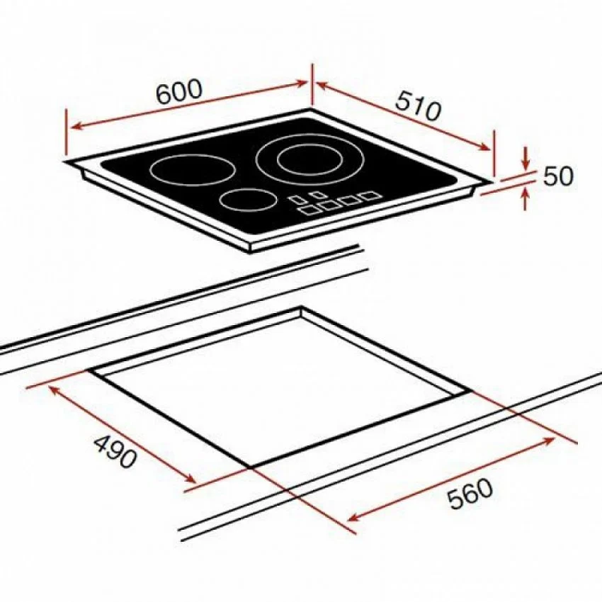 Варочная панель TEKA IRS 631 WHITE