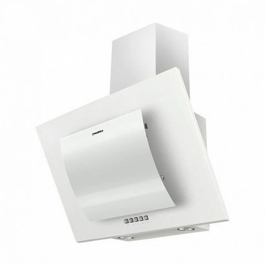 Вытяжка MAUNFELD TOWER ROUND WHITE GLASS 50