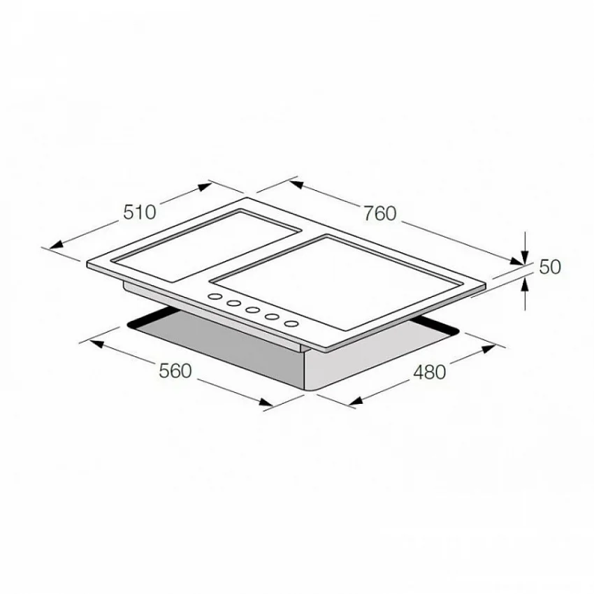 Варочная панель FULGOR QH 765 G WK X