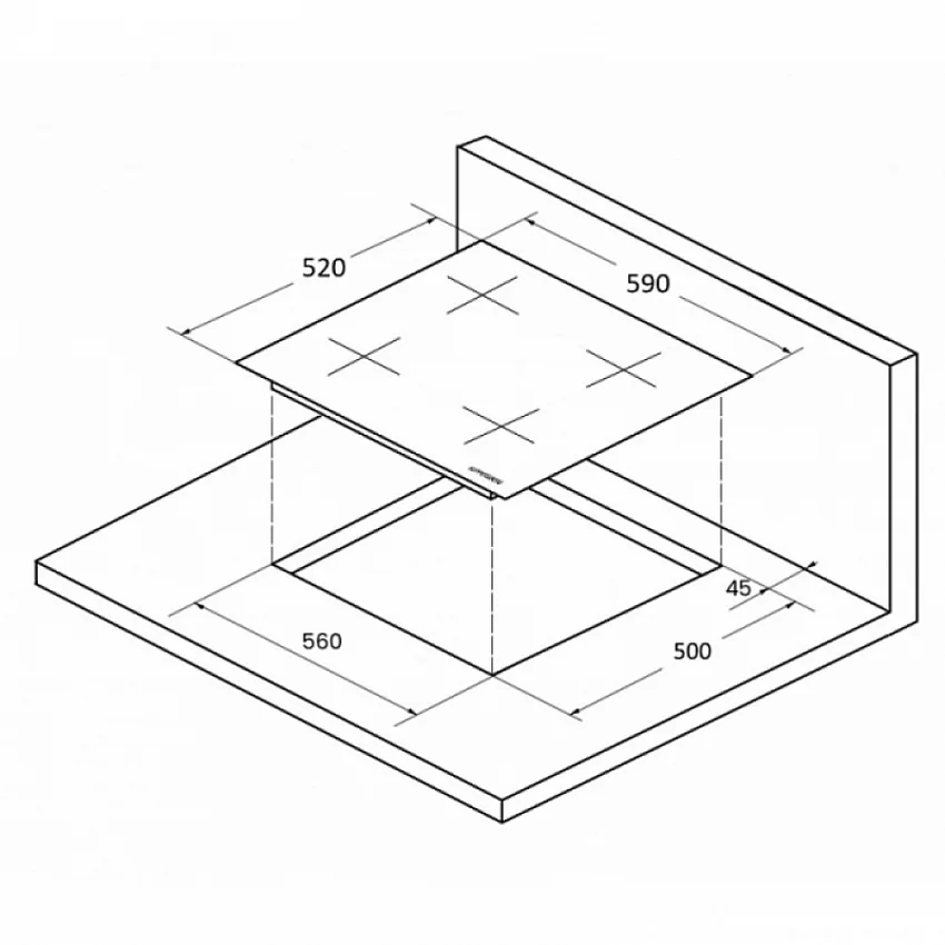 Варочная панель KUPPERSBERG ICS 608
