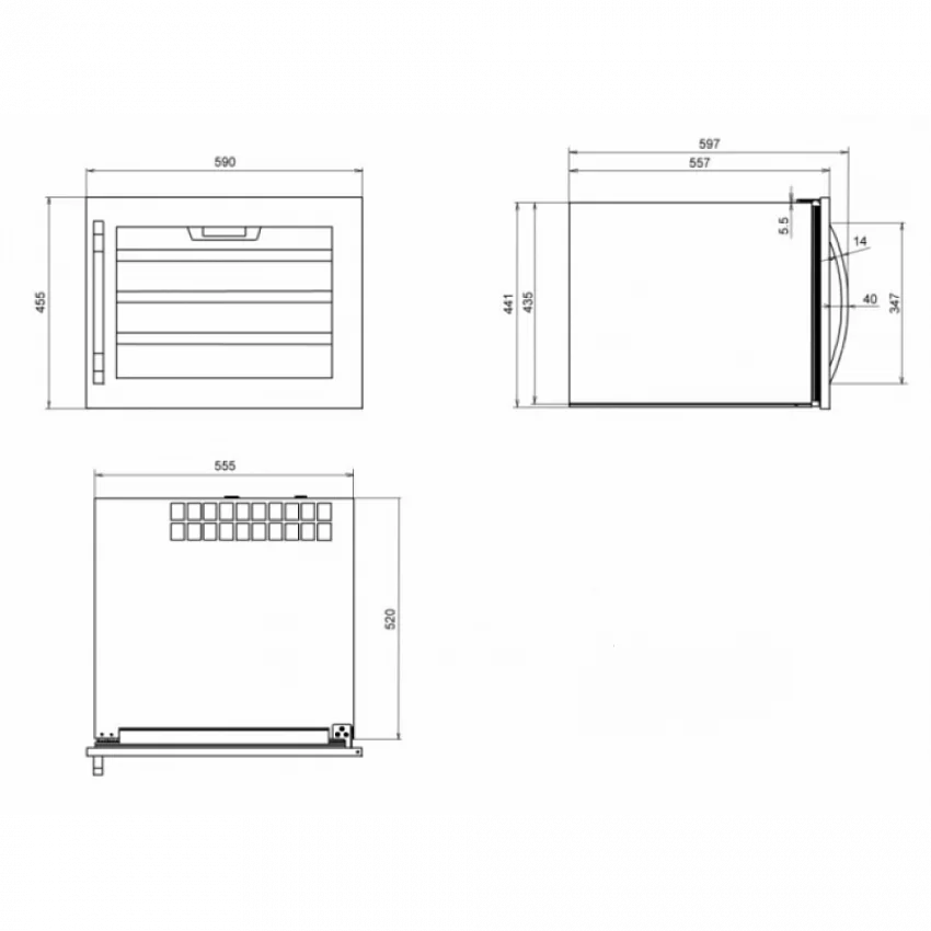 Винный шкаф IP INDUSTRIE JG 22 AX