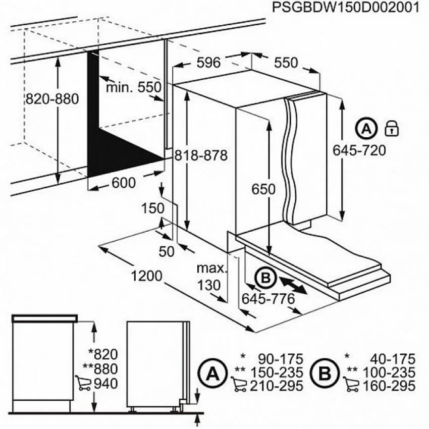 Встраиваемая посудомоечная машина ZANUSSI ZDT 92200FA