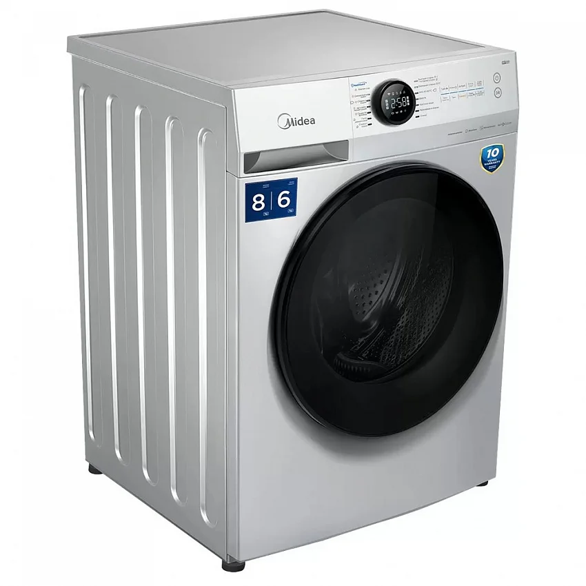Стирально-сушильная машина MIDEA MF200D80WBS