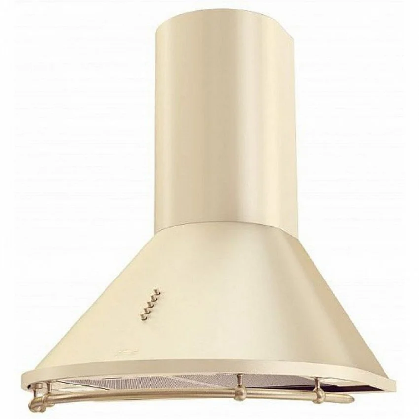 Вытяжка KRONASTEEL NIKOL 600 IVORY/BRONZE PUSH BUTTON