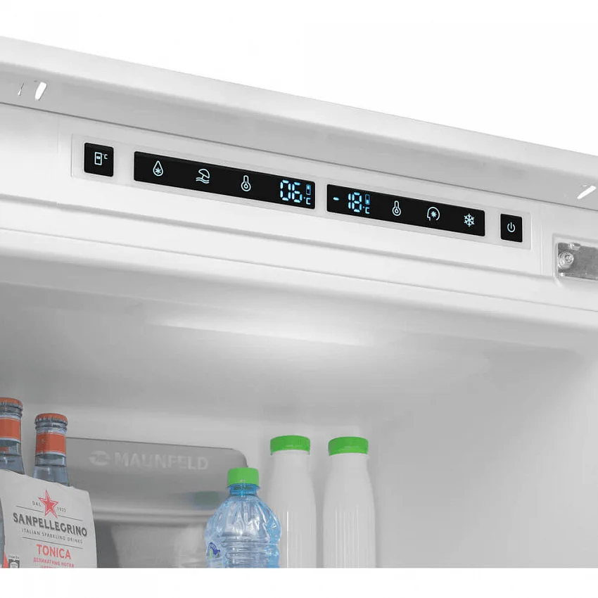 Встраиваемый холодильник MAUNFELD MBF193NFWGR INVERTER
