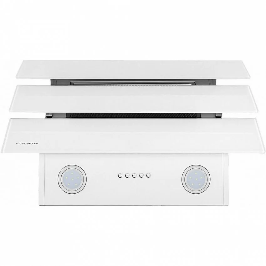 Вытяжка MAUNFELD CASCADA PUSH 60 GLASS WHITE