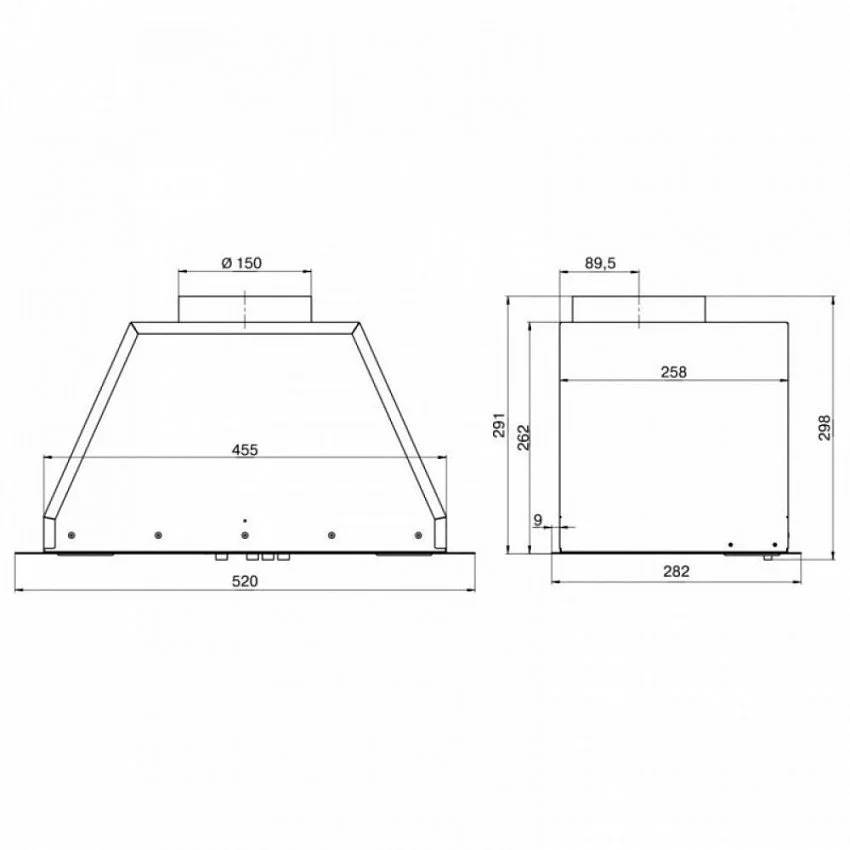 Вытяжка ELIKOR FLAT 72П-650-К3Д БЕЛАЯ